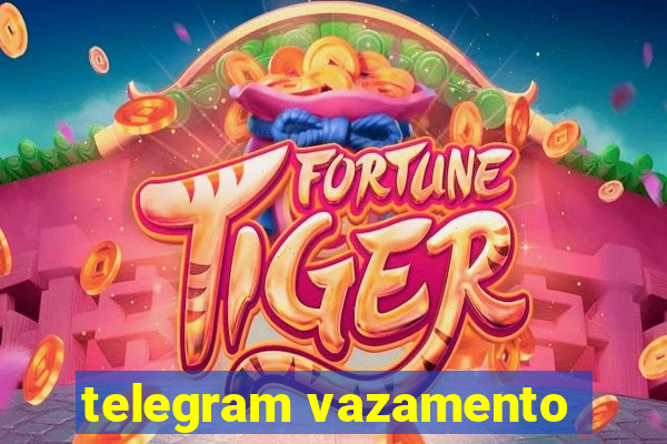 telegram vazamento